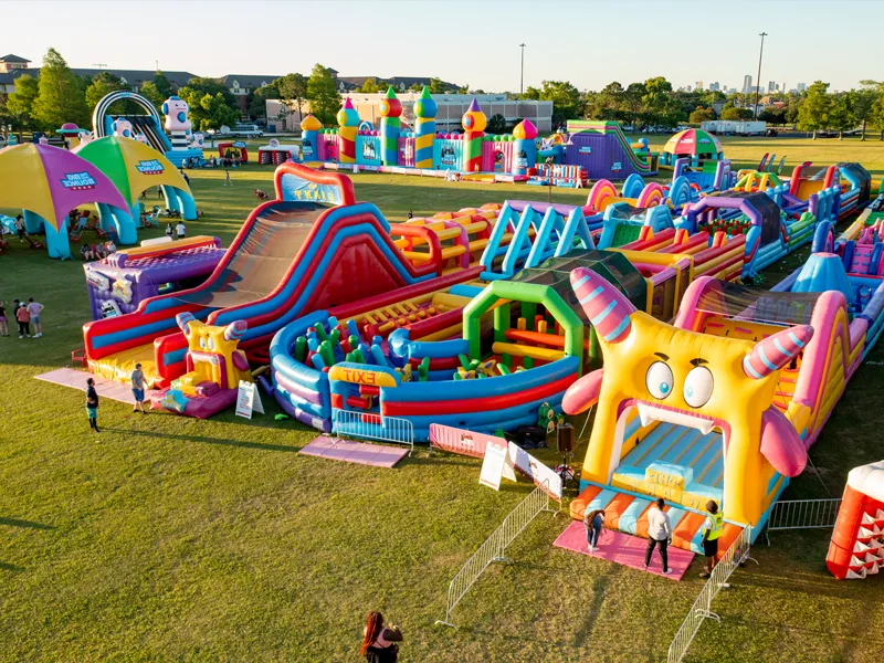 Şişmə qalalar üçün brezent materiallar hansılardır?