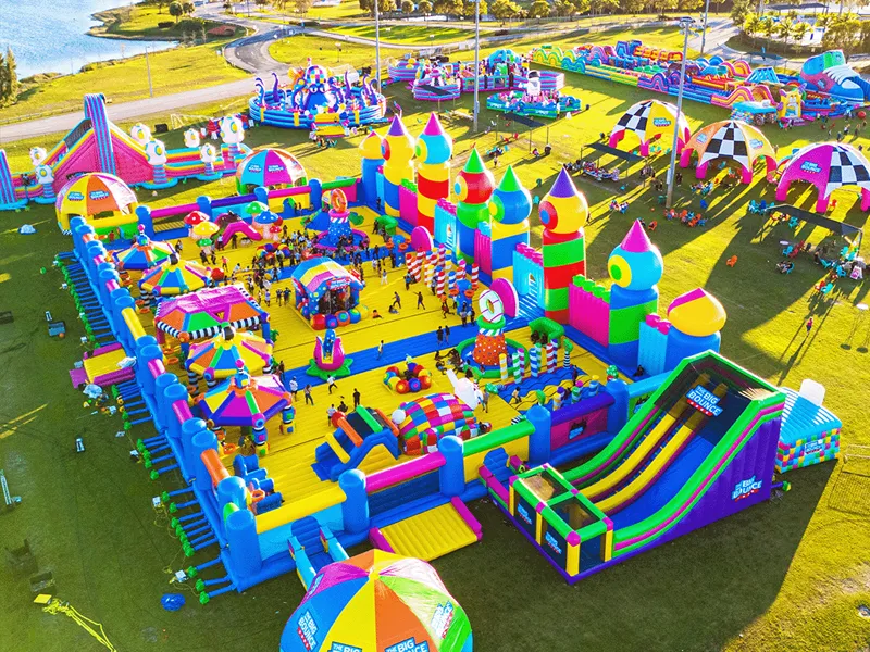 Şişmə qala nədən ibarətdir?