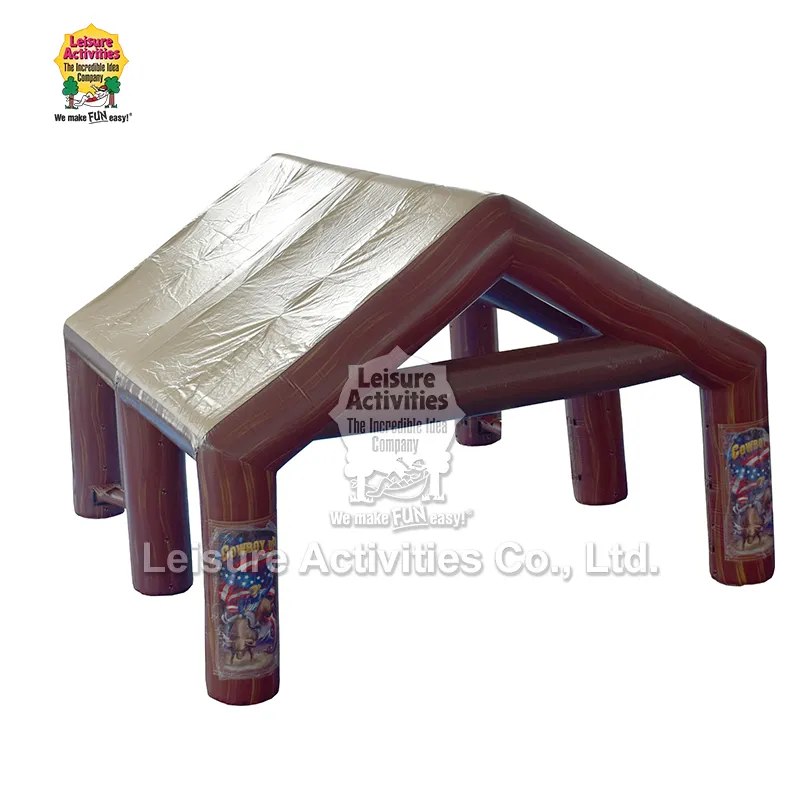 Şişmə mexaniki öküz çadırı