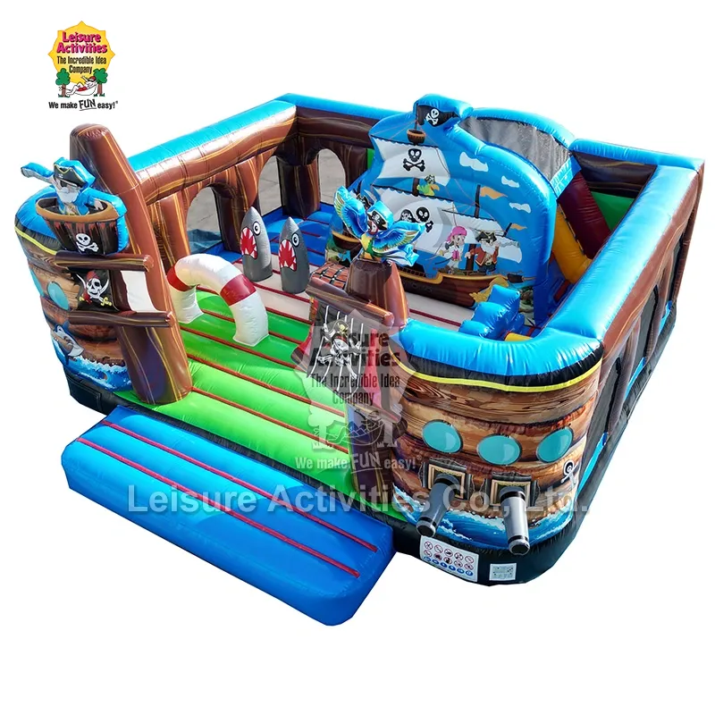 Little Pirates Multiplay Bouncy Castle Oyun Meydançası